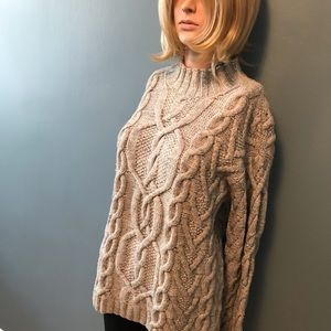 Lauren Ralph Lauren Green Label Hand Knit Fisherman/Ski Sweater